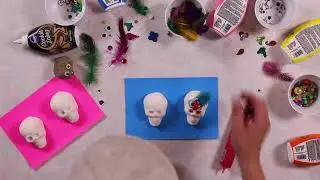 DIY Sugar Skulls | Dia de los Muertos 2020