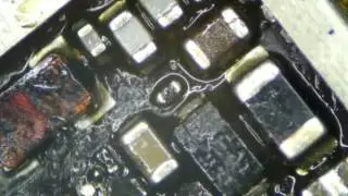 reparación iphone 6 plus sectores del touch no funcionaban, full clase avanzada con osciloscopio HD