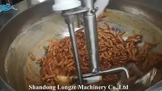 Industrial Cooking Mixing  Machine Tiltable Stirring Cooking Machines