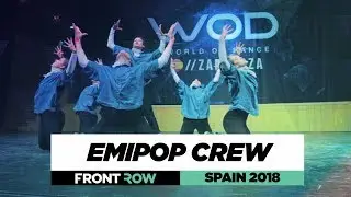 EMIPOP CREW | Team Division | FRONTROW | World of Dance Spain 2018 | #WODSP18