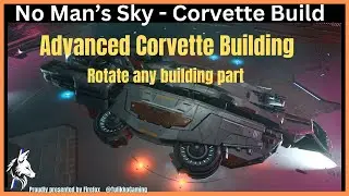 Advanced Corvette rotation technique | Corvette Build  Tutorial | No Man's Sky.