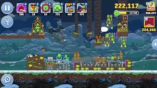 Angry Birds Friends Level 9 Tournament 1668 three stars NO POWER-UP walkthrough 2025-12-20
