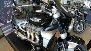 O TORQUE BRUTAL E POTÊNCIA MONSTRUOSA DA TRIUMPH ROCKET 3 GT! EU ENCAREI A FERA!