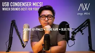 Which USB budgeted microphones sound the best for your next project!?