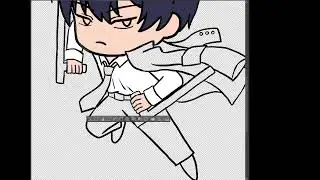 Drawing Hibari Kyoya from Katekyo Hitman Reborn