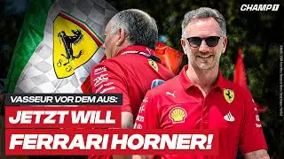 💥Elkann plant den Umsturz💥 JETZT will Ferrari Horner! &ndash; Steht Vasseur vor dem ENDE? | 650. Ausgabe