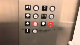 Montgomery/Kone? Hydraulic Elevator at JCPenney in Northridge Mall in Salinas, CA
