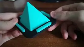 Non-Slip Pad Pyramid Rack Mobile Phone Holder - Gearbest.com