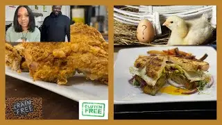 HEALTHY FRIED CHICKEN IN THE AIR FRYER / GRAIN-FREE / GLUTEN-FREE / CRUNCHY DELICIOUSNESS!
