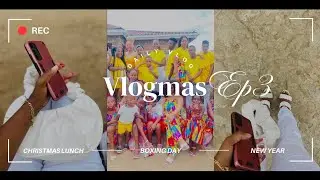 Vlogmas EP3 |Christmas lunch, Braai, New Year| South African YouTuber
