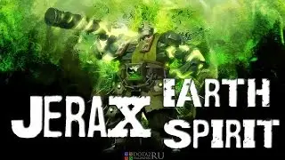 Jerax Earth Spirit (Patch 6.80) - Gameplay Analysis