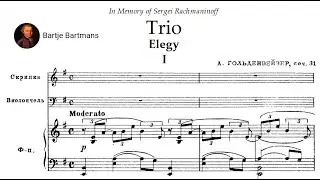 Alexander Goldenweiser - Trio, Op. 31 in memory of S. V. Rachmaninov (1953)