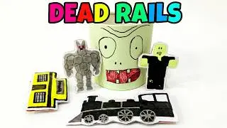 DEAD RAILS🚂paper squishy 🚧 #deadrails #roblox