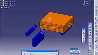 111 Coincidence Constraint || CATIA V5 Tutorial