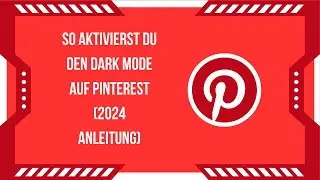 So aktivierst du den Dark Mode auf Pinterest (2026 Anleitung)