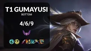 T1 Gumayusi Ashe vs Jhin BOTTOM - KR MASTER Patch 15.16