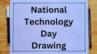 National Technology Day Drawing / National Technology Day Poster / Technology Day Drawing