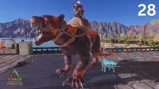 Acechadora Subio De Nivel Y Volvio Mas Aterradora | Ark Forglar Ascended ASA | Ep 28