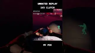 Unrated Replay Valorant - 1v3 Clutch Fade