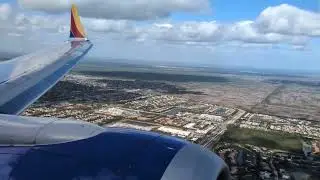 Southwest 737 MAX 8 Takeoff and Landing ATL-PBI