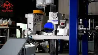 YAO HAN N980AC/TP2  HIGH SPEED BAG CLOSING MACHINE WITH AUTOMATIC FOLDING DEVICE