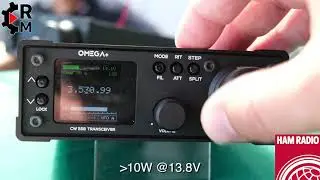 OMEGA+ SDR Amateurfunk TRX HamRadio Friedrichshafen 2019