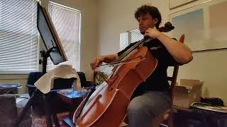 New material post-lesson | Cello practice log 4