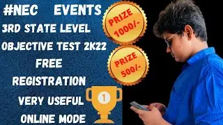 NEC Events 3rd state level objective test 2k22||#NEC #National engineering college||Kathirvel Vlogs