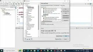 Change Font and Color in Eclipse|| Switch the perspectives in eclipse|| Show Views in Eclipse