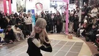 Kpop&JHKTV]WIT&GODdongmin# Hayeon hongdae kpop&Bboy#UP#aespa위트&갓동민#하연 홍대케이팝댄스#업