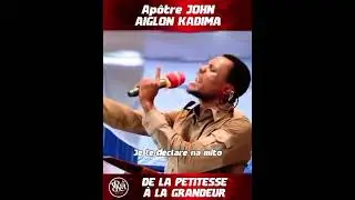 RE&Ccedil;OIS TA PROPH&Egrave;TIE AVEC REV.JOHN AIGLON KADIMA