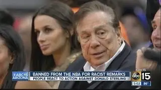 Donald Sterling banned from NBA for racist remarks