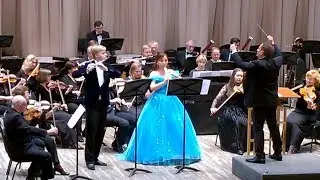 Ignaz Moscheles. Concerto for flute and oboe with orchestra in F-dur.
