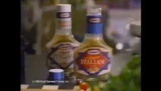 1990 - Kraft House Italian Salad Dressing - The Garrett House Commercial 
