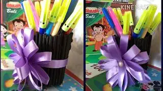 Best Broom stick craft idea | Amazing Broomstick crafts | Best out of waste | Diy penstand