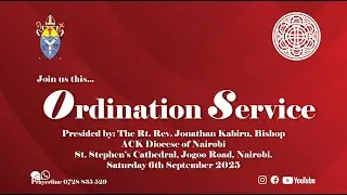 Ordination Service | 6th September 2025