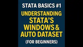 Stata Basics #1: Understanding Stata's Windows & Auto Dataset