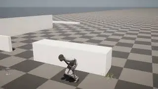 Smooth 1m Climb parkour in unity preview
