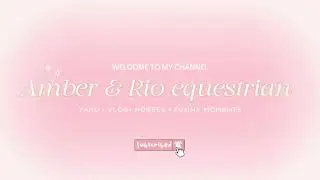 I will be returning to my channel please follow me on my journey with Rio 