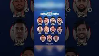 LSG strongest playing 11 for IPL 2025 #shorts