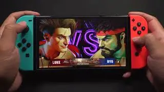 Streets Fighter 6 Demo On Nintendo Switch OLED
