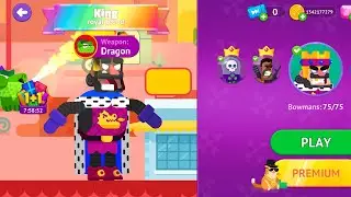 Bowmasters King Dragon Special Gameplay - Unlimited Money & Unlocked all characters