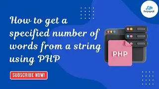 How to get a specified number of words from a string using PHP