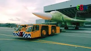 Россия представила новейший дальний супербомбардировщик Ту-160М2