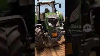 Pure Satisfaction: RC Tractor vs. Soft Dirt ✨