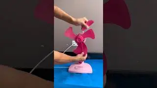 Conserto de H&eacute;lice de ventilador quebrado #ventilador #fan #kipas
