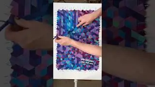 Grunge Kaleidoscope Fabric Weaving with Mx Domestic
