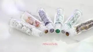 BLPM Glass Bottle with Steel Roller Ball