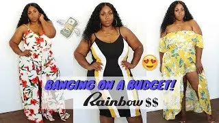 BANGING ON A BUDGET! PLUS SIZE SUMMER RAINBOW SHOPS HAUL 2018!