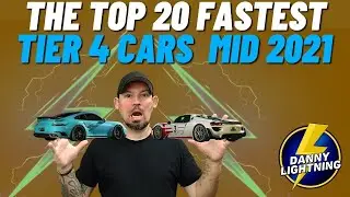 CSR2 Top 20 Fastest Tier 4 Cars,  Mid 2021